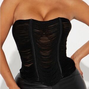 Black Meshi corset
